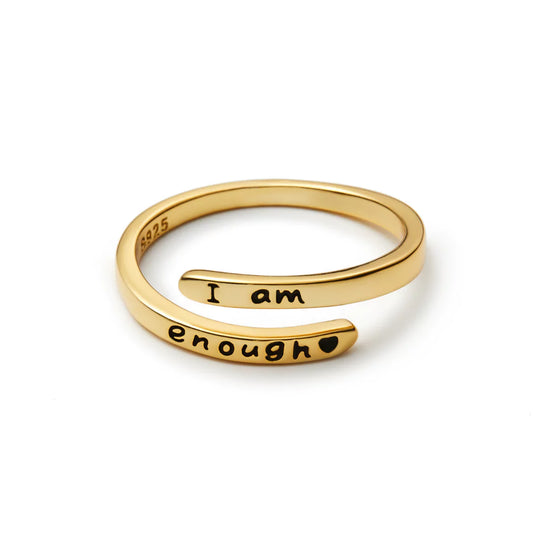 I Am Enough ❤️ 戒指