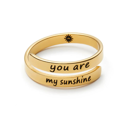 You are my Sunshine戒指